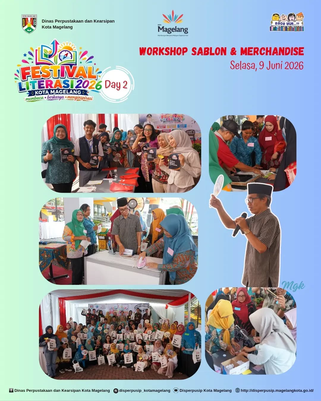  Festival Literasi 2026 Day 2 Workshop Sablon dan Merchandise