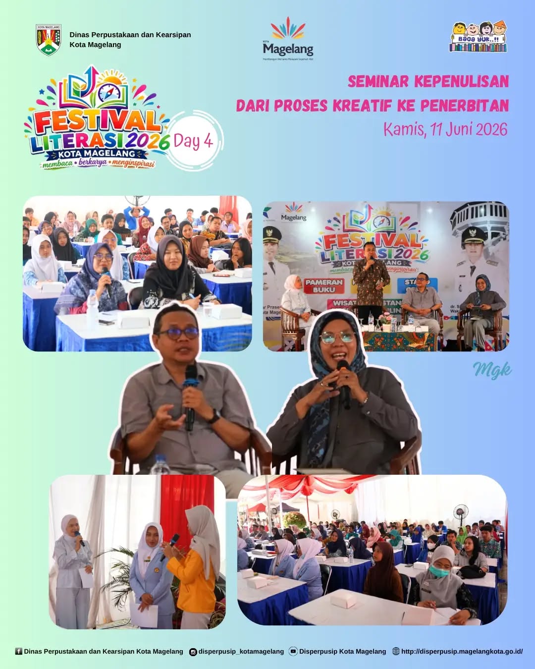  Festival Literasi 2026 Day 4 Seminar Kepenulisan