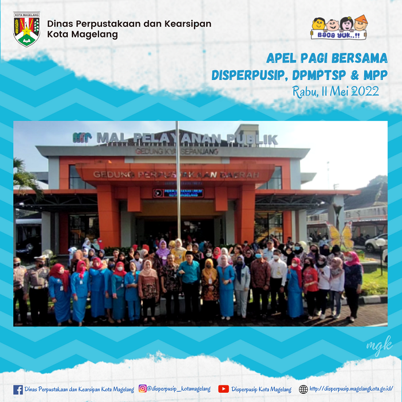 Apel Pagi Disperpusip Bersama DPMPTSP dan MPP Kota Magelang