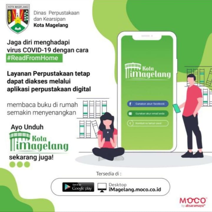 Aplikasi iMagelang Solusi Literasi Dari Rumah