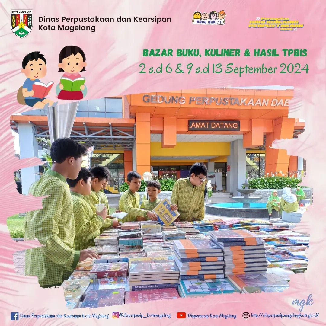 Bazar Buku Kuliner dan Produk Hasil TPBIS