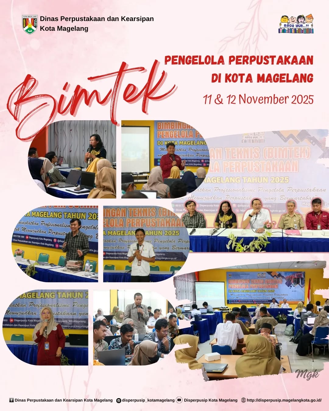 Bimtek Pengelola Perpustakaan di Kota Magelang