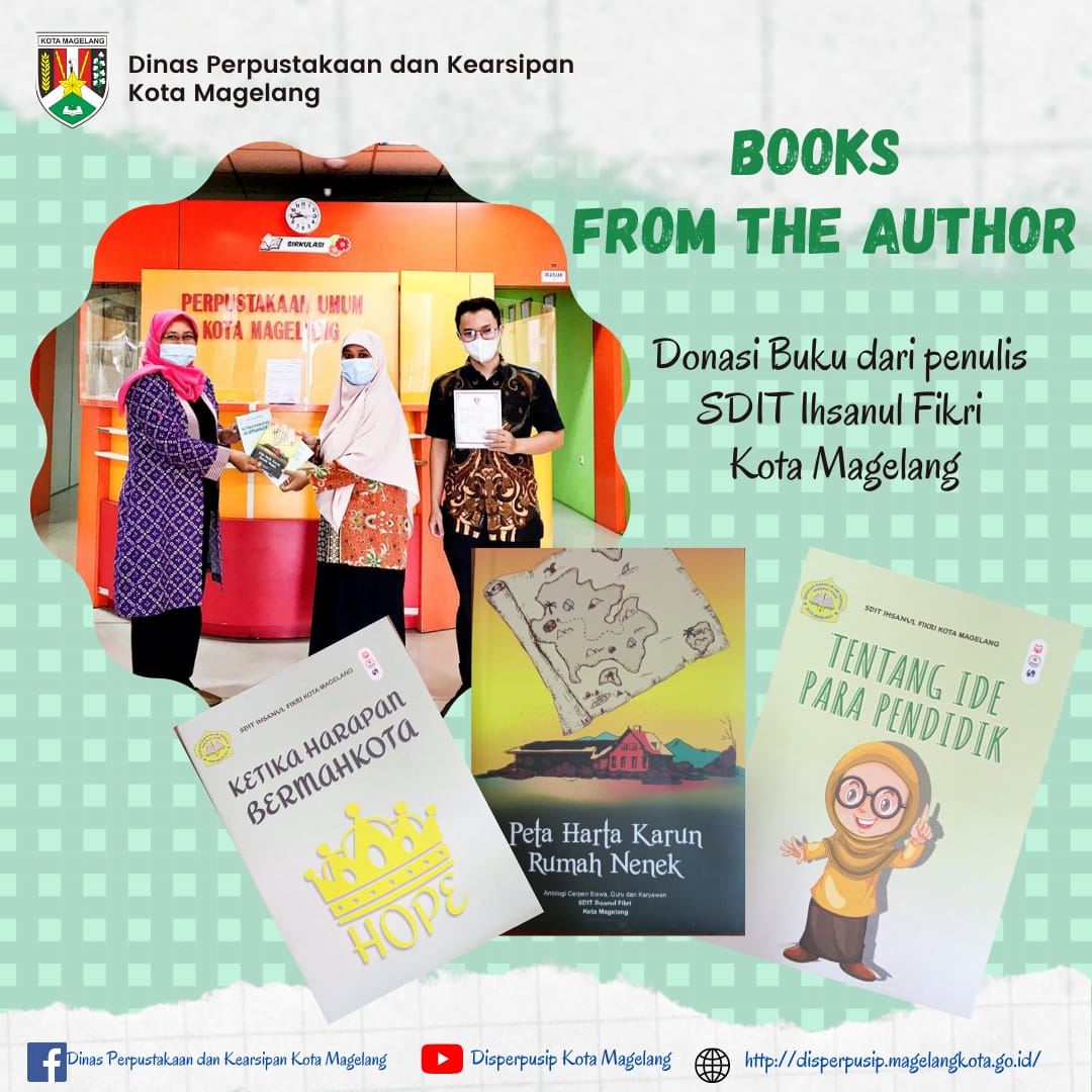 Buku Donasi Untuk Perpustakaan Kota Magelang