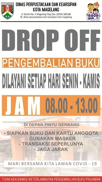 DROP OFF PENGEMBALIAN PINJAMAN BUKU