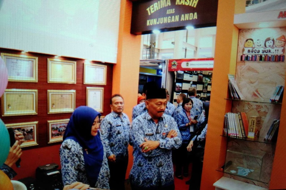 Disperpusip hadir sebagai peserta di Pameran Perpustakaan dan Arsip se-Provinsi Jawa Tengah tahun 20
