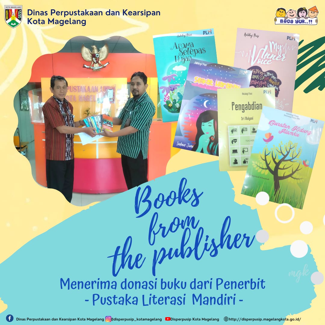 Donasi Buku dari Penerbit Pustaka Literasi Mandiri