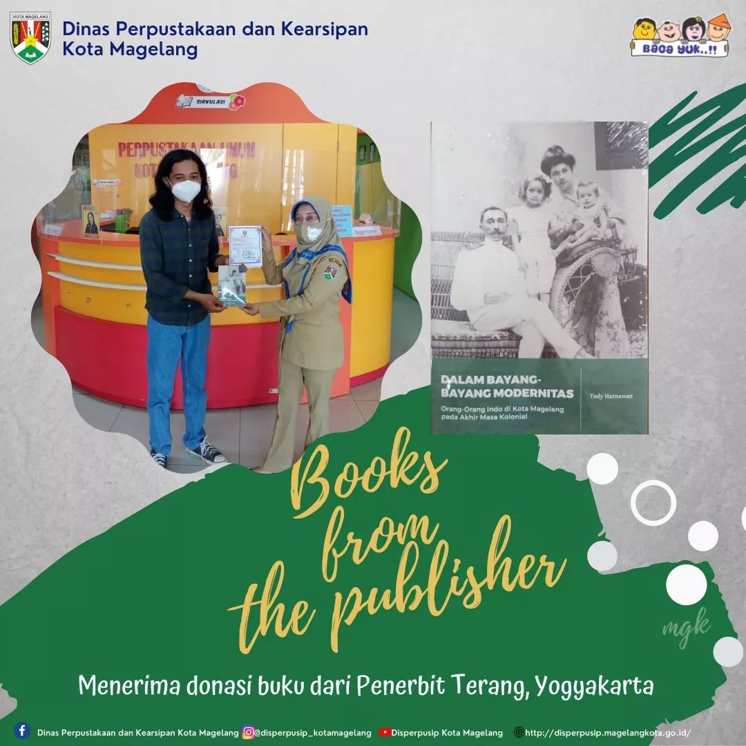 Donasi Buku dari Penerbit Terang, Yogyakarta