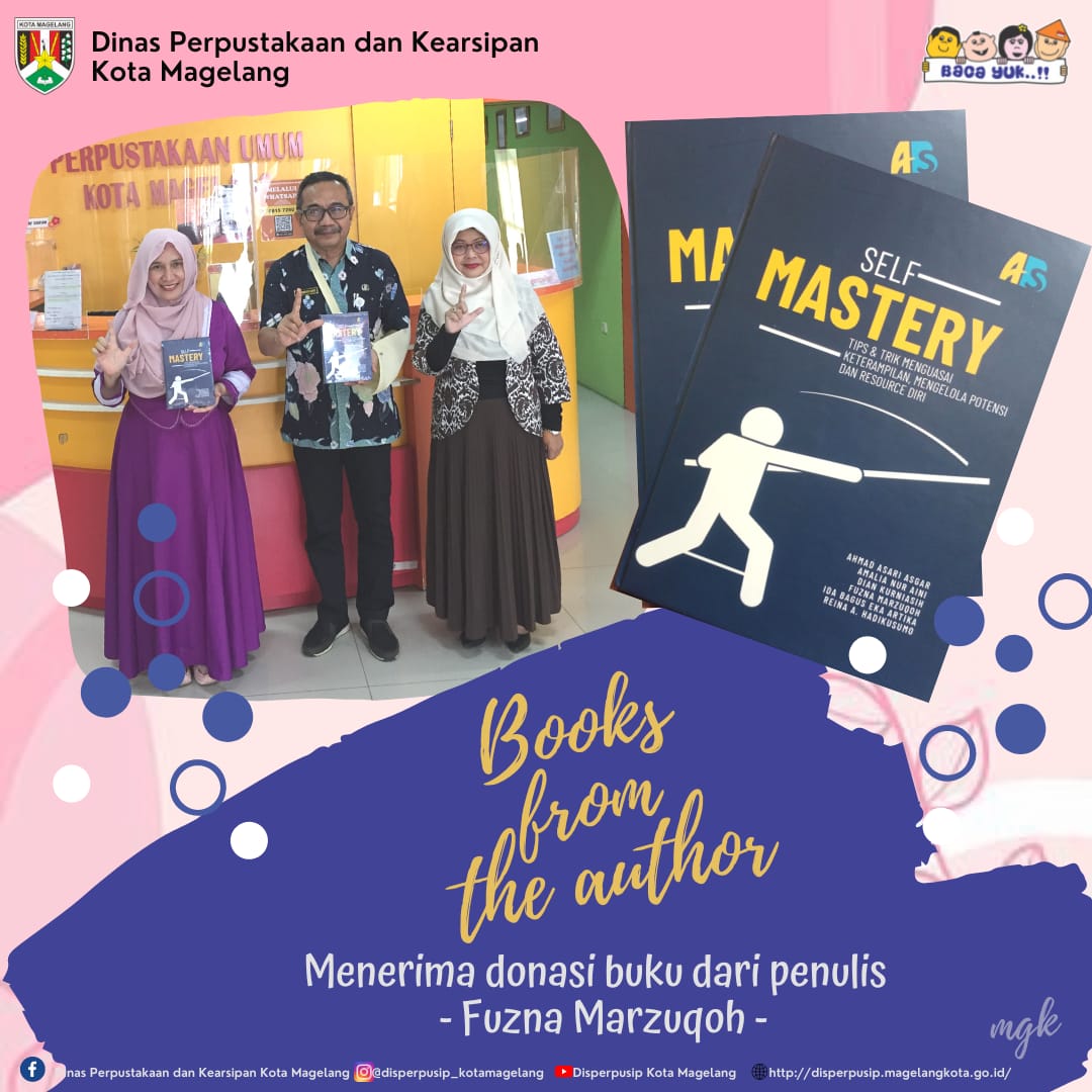 Donasi Buku dari Penulis Fuzna Marzuqoh