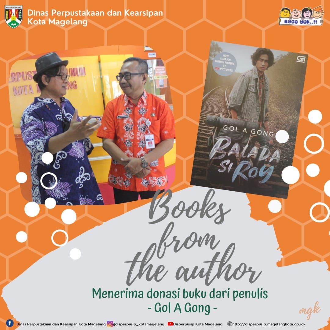 Donasi Buku dari Penulis Gol A Gong