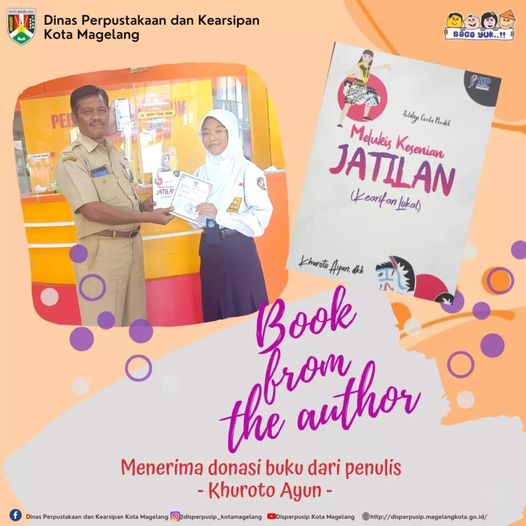 Donasi Buku dari Penulis Khurotu Ayun