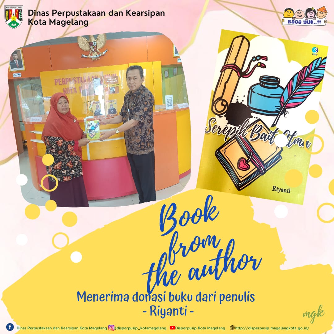 Donasi Buku dari Penulis Riyanti