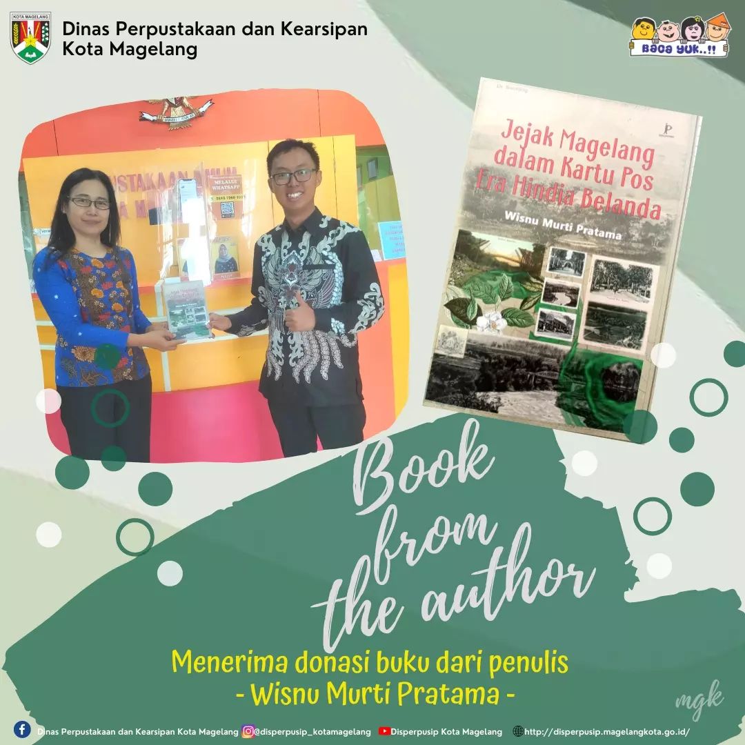 Donasi Buku dari Penulis Wisnu Murti Pratama 2023