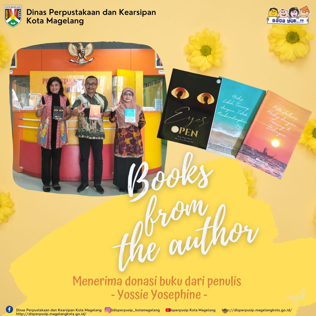 Donasi Buku dari Penulis Yosie Yosephine