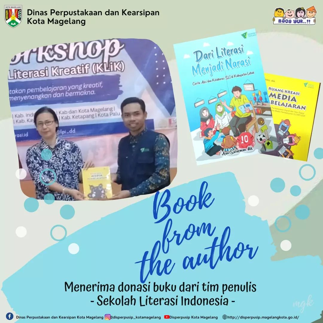 Donasi Buku dari Tim Penulis Sekolah Literasi Indonesia