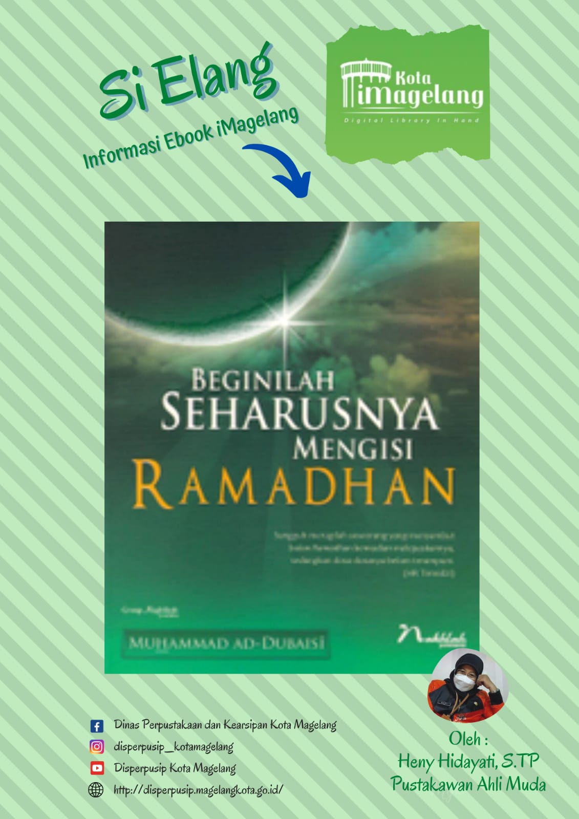 Ebook Berjudul Beginilah Seharusnya Mengisi Ramadhan  di Aplikasi Perpustakaan Digital iMagelang