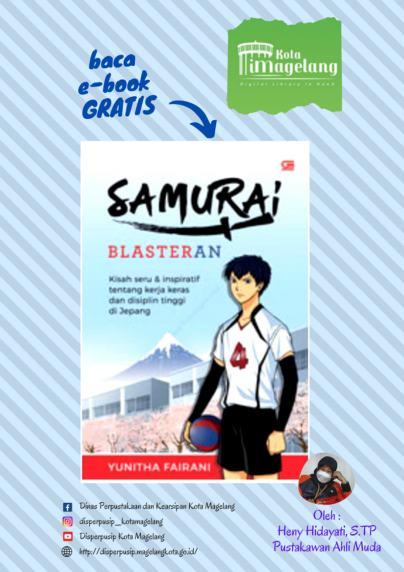 Ebook Samurai Blasteran di Aplikasi iMagelang