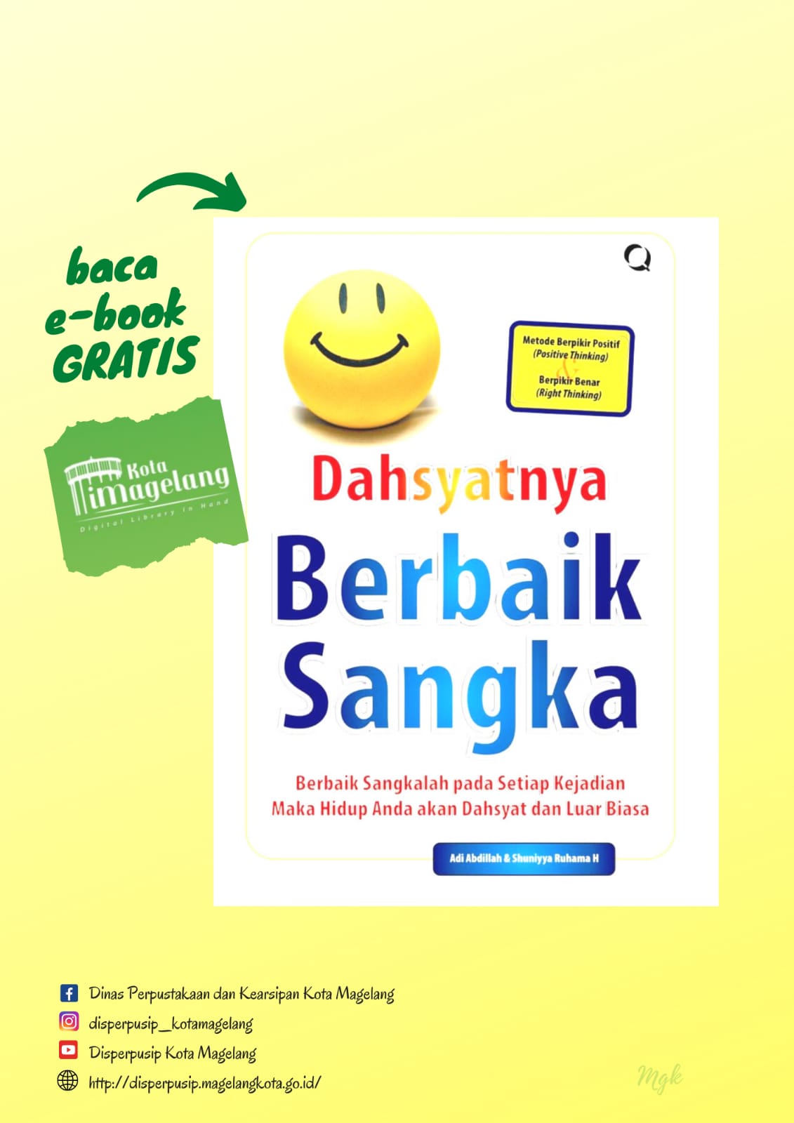 Ebook tentang Dahsyatnya Berbaik Sangka di iMagelang