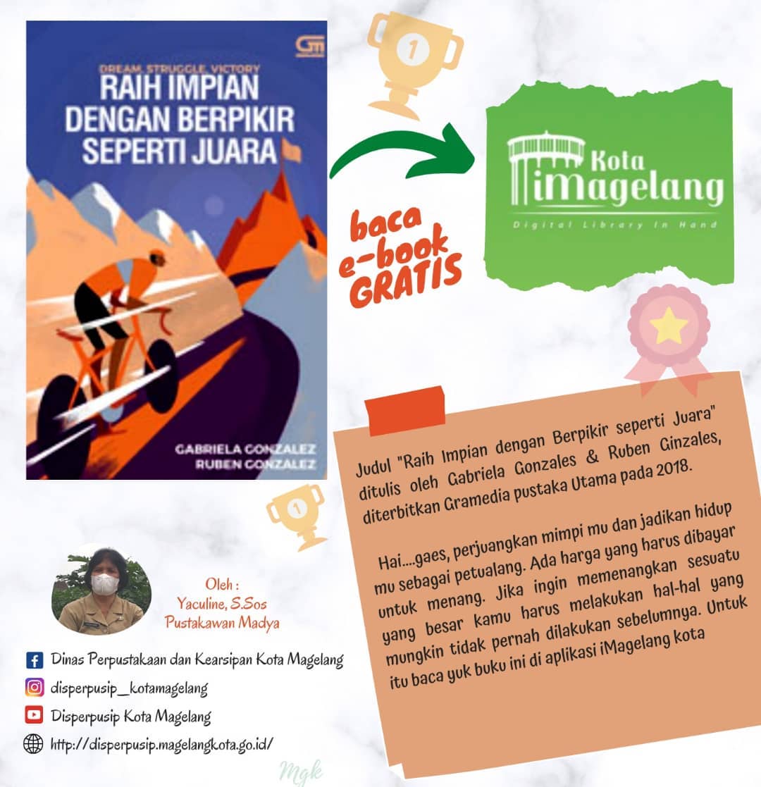 Ebook tentang Meraih Impian di Aplikasi iMagelang