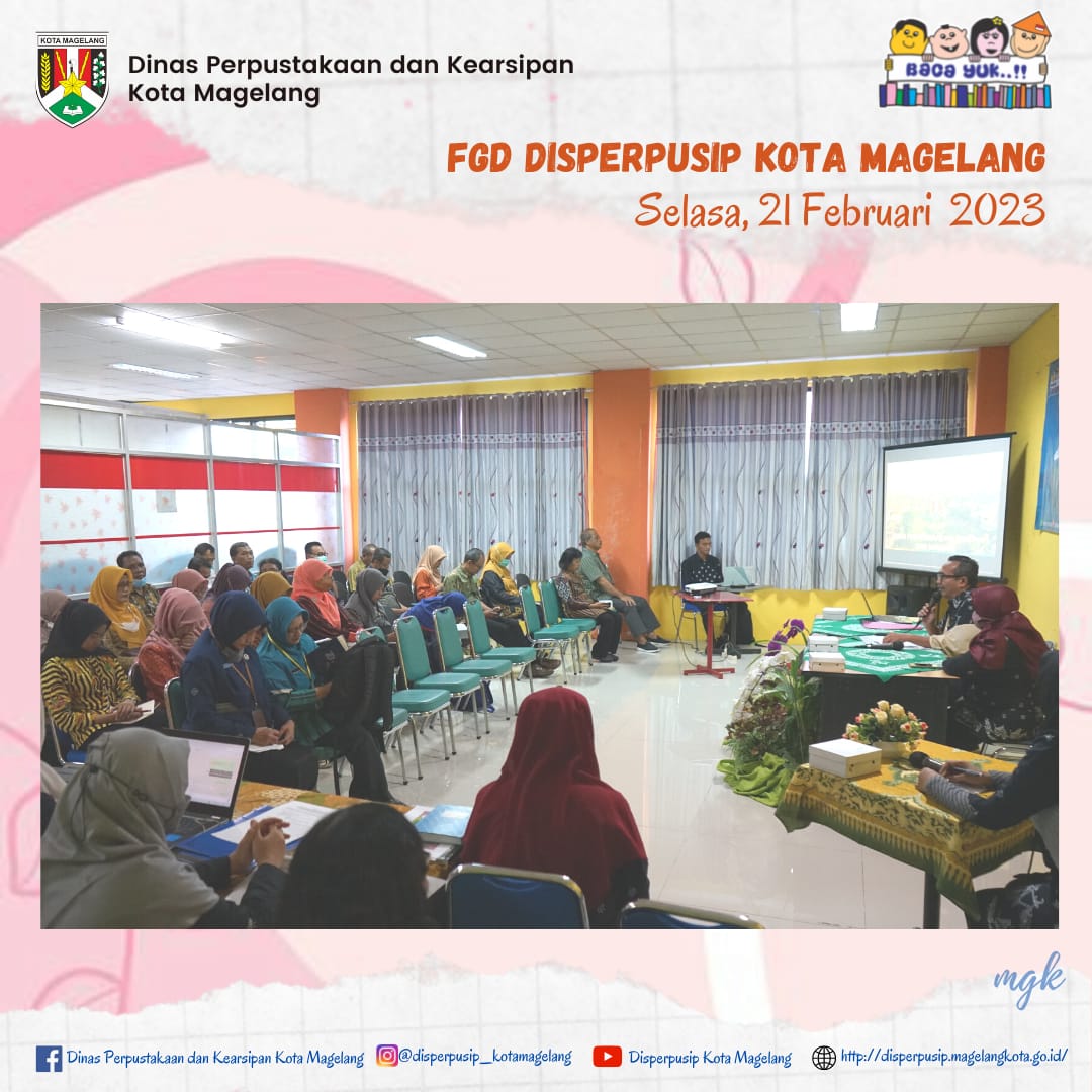 FGD Disperpusip Kota Magelang