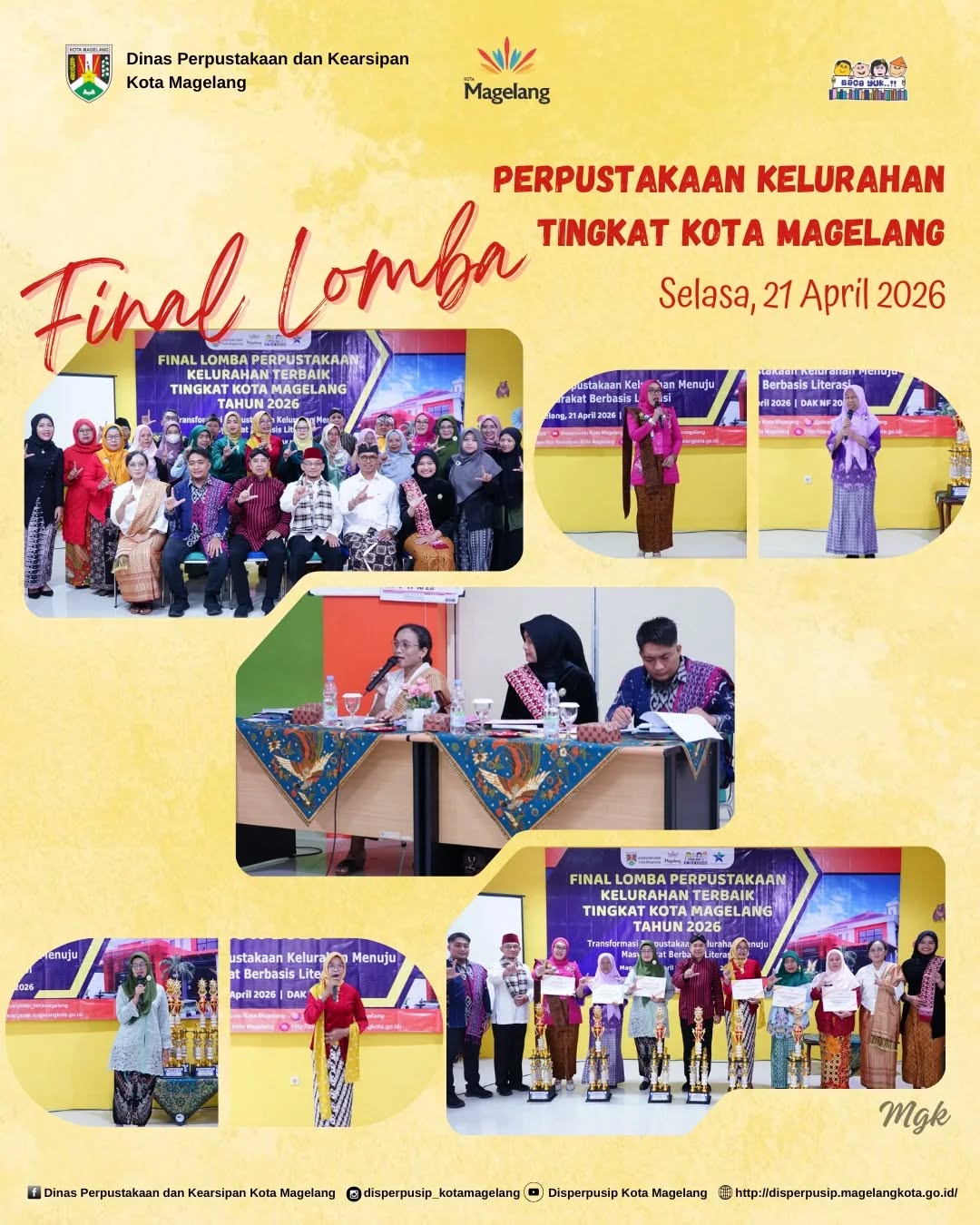 Final Lomba Perpustakaan Kelurahan Terbaik Tingkat Kota Magelang Tahun 2026
