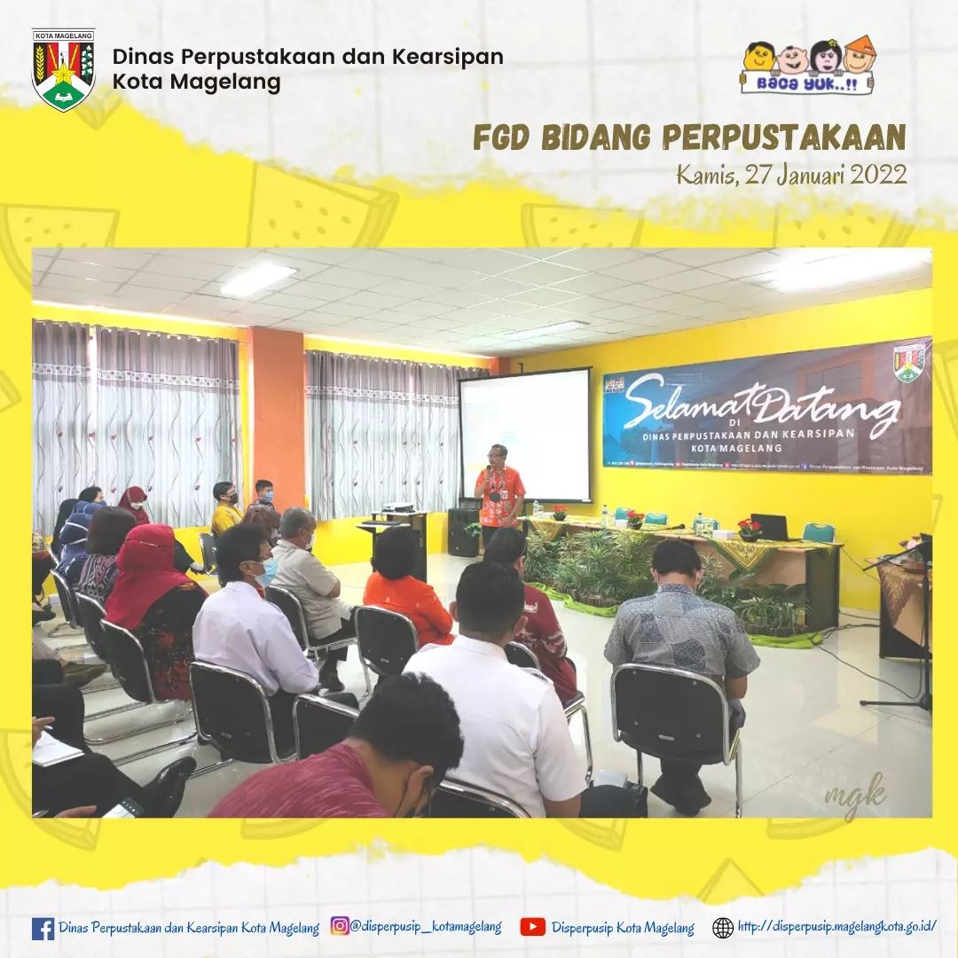 Foccus Group Discussion (FGD) Perpustakaan Kota Magelang