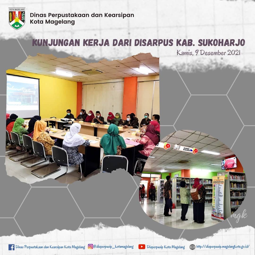 Kunjungan Kerja Dari Disarpus Kab Sukoharjo