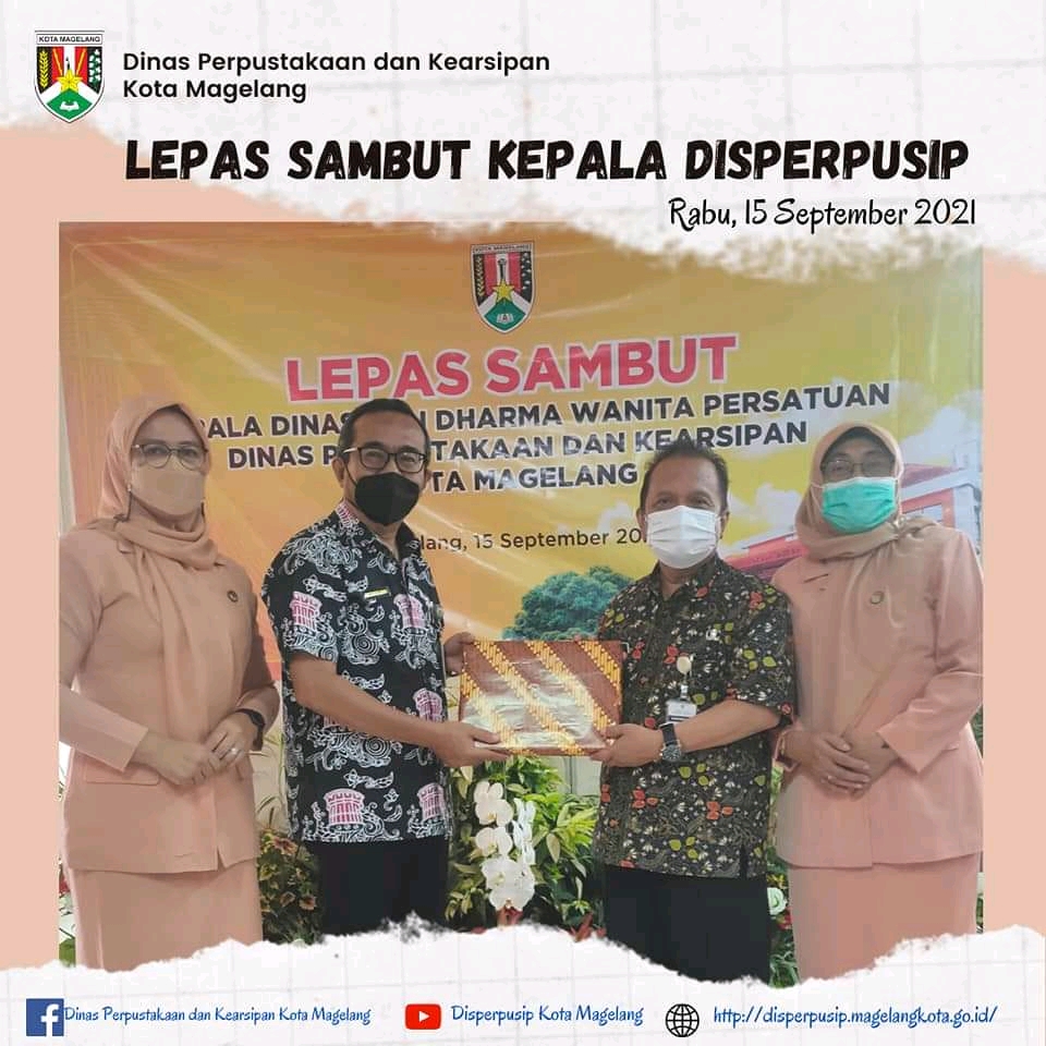 LEPAS SAMBUT KEPALA DISPERPUSIP