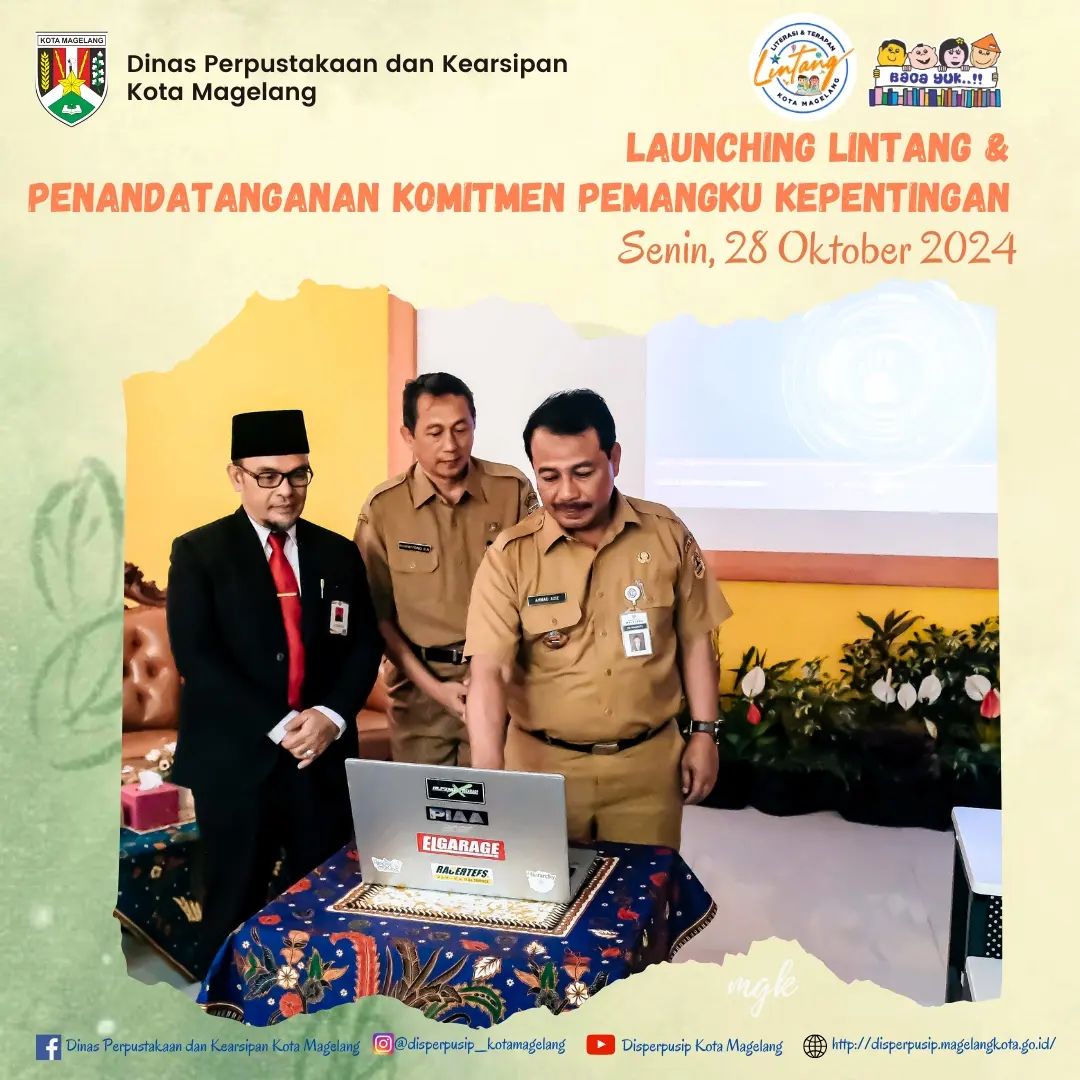 Launching Lintang dan Penandatanganan  Dokumen Komitmen Pemangku Kepentingan