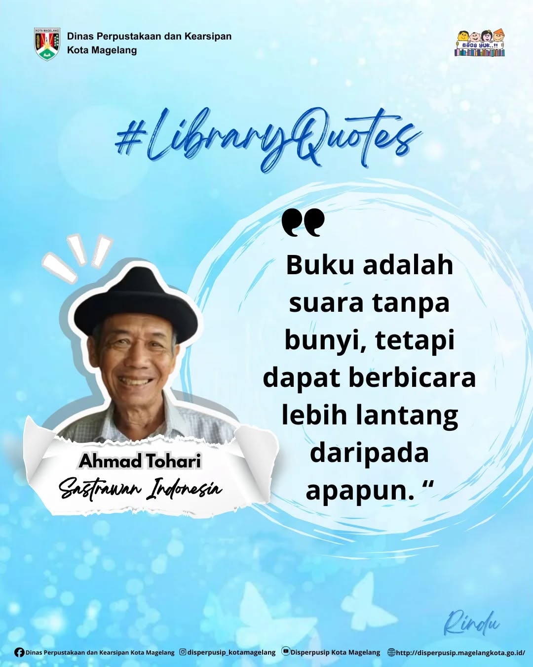 Library Quetes dari Ahmad Tohari