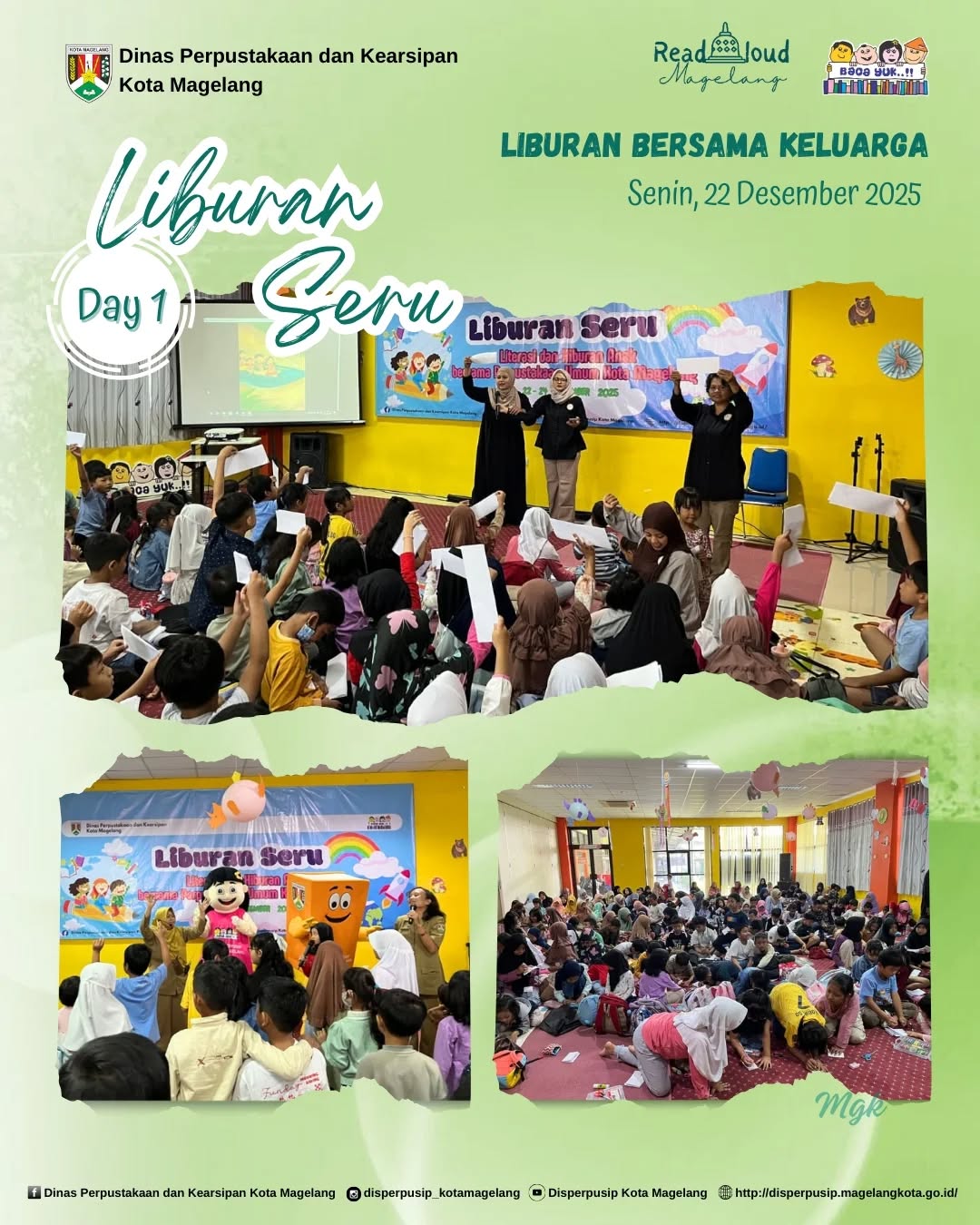 Liburan Seru Bersama Keluarga Hari Ke 1