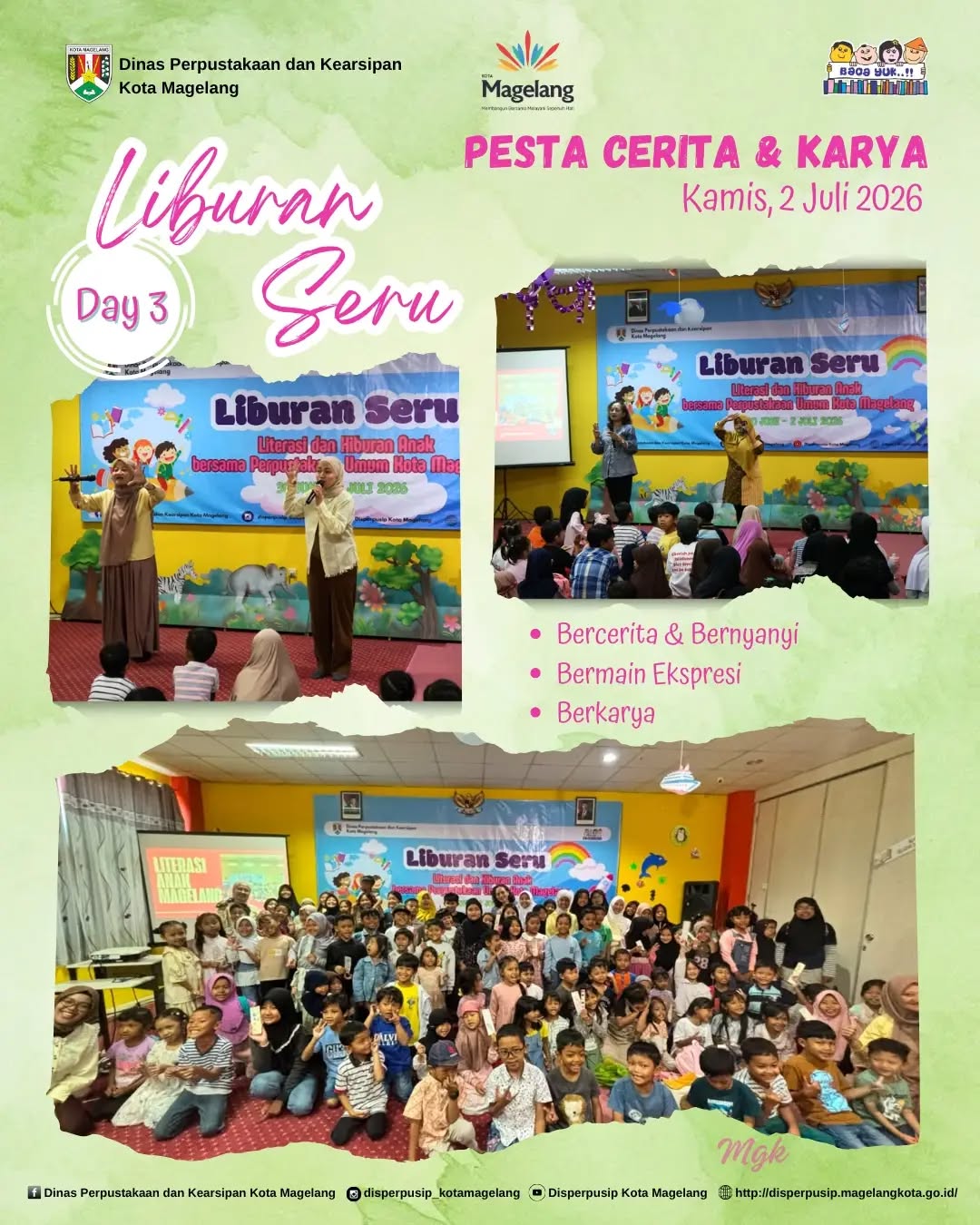 Liburan Seru Pesta Cerita dan Karya