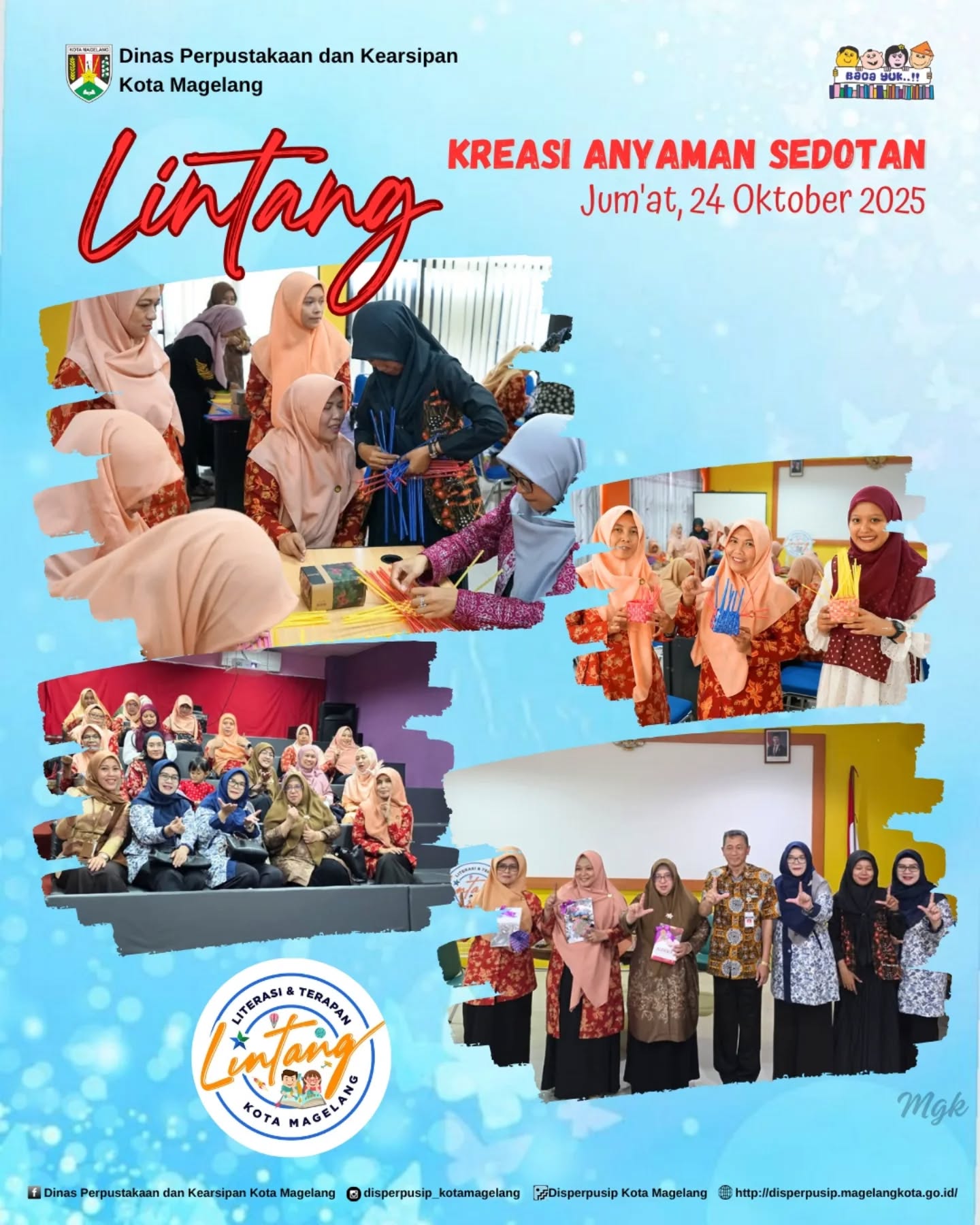 Lintang Kreasi Anyaman Sedotan