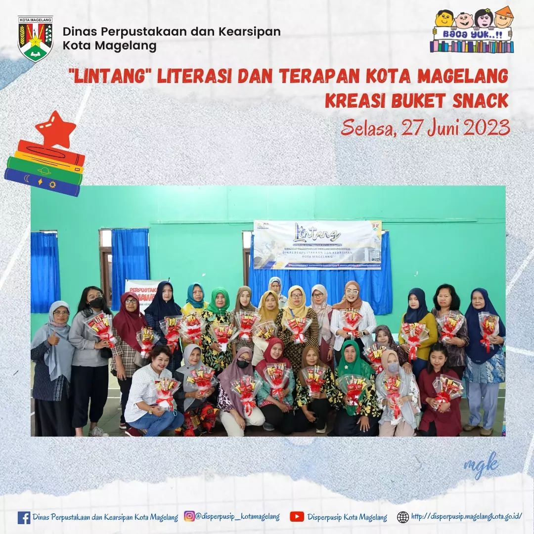 Lintang Literasi Dan Terapan Kota Magelang Kreasi Buket Snack