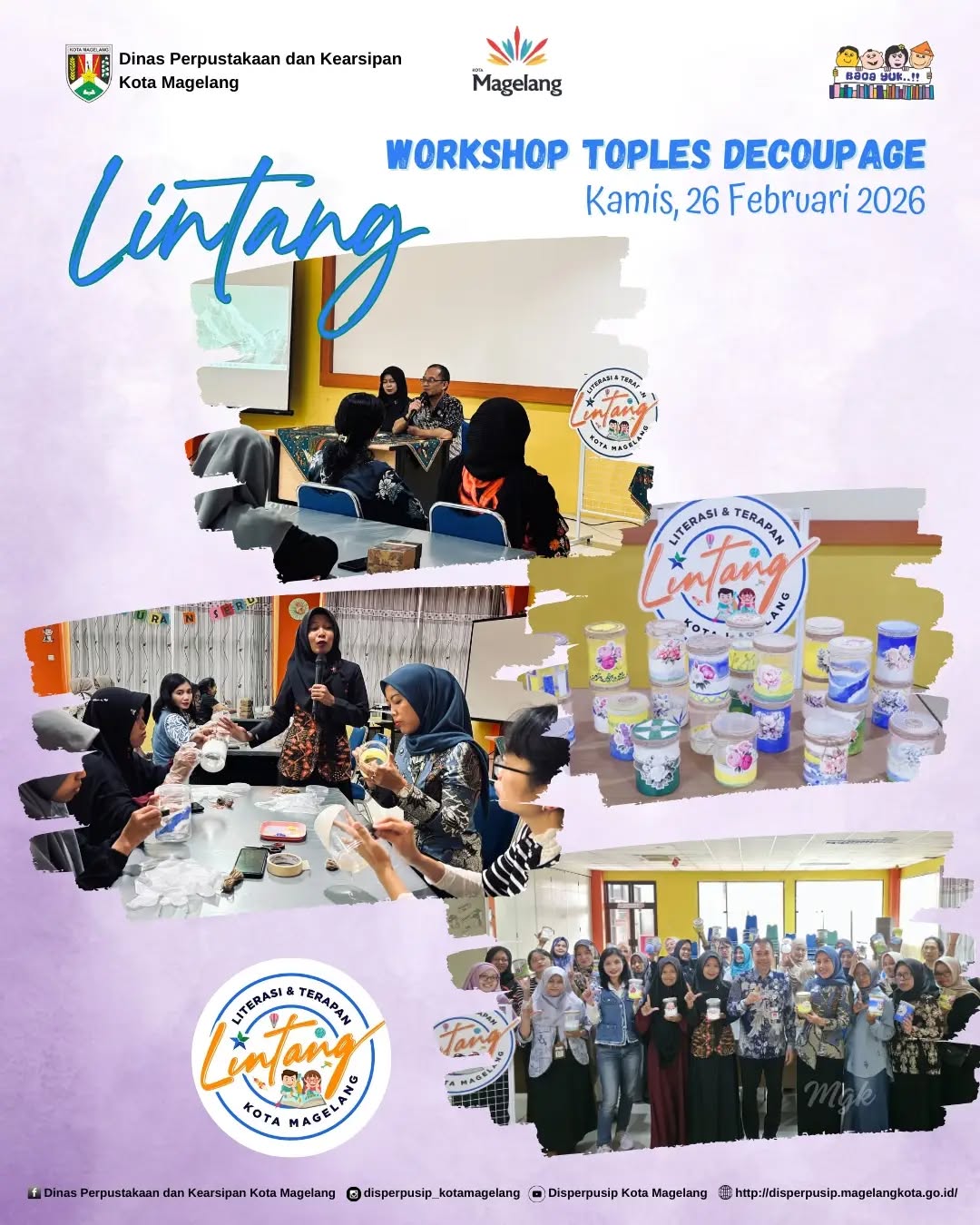 Lintang Workshop Toples Decoupage 2026