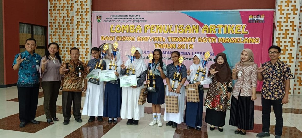 Lomba Penulisan Artikel Bagi Siswa SMP MTs se-Kota Magelang 2019