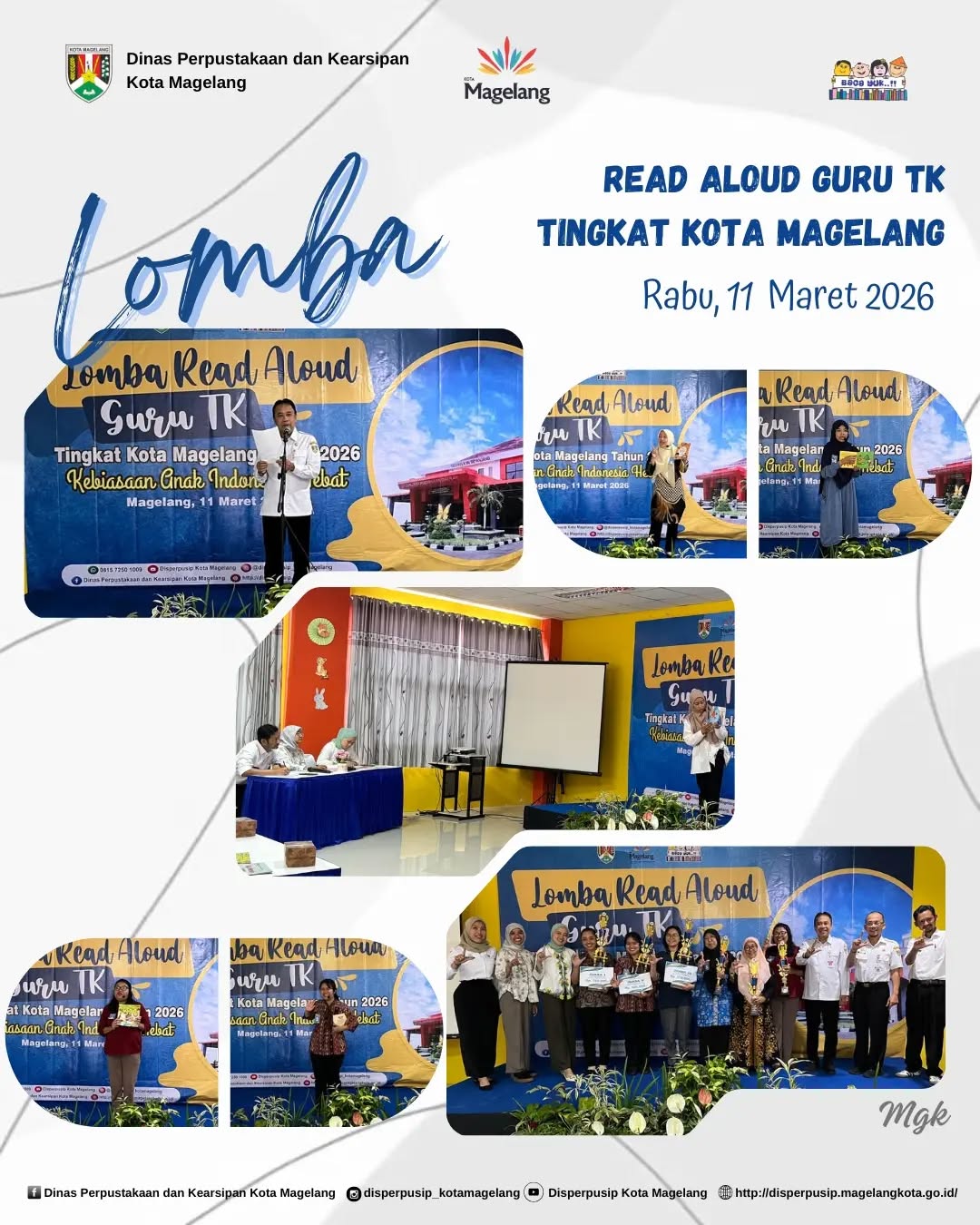 Lomba Read Aloud Guru TK Tingkat Kota Magelang
