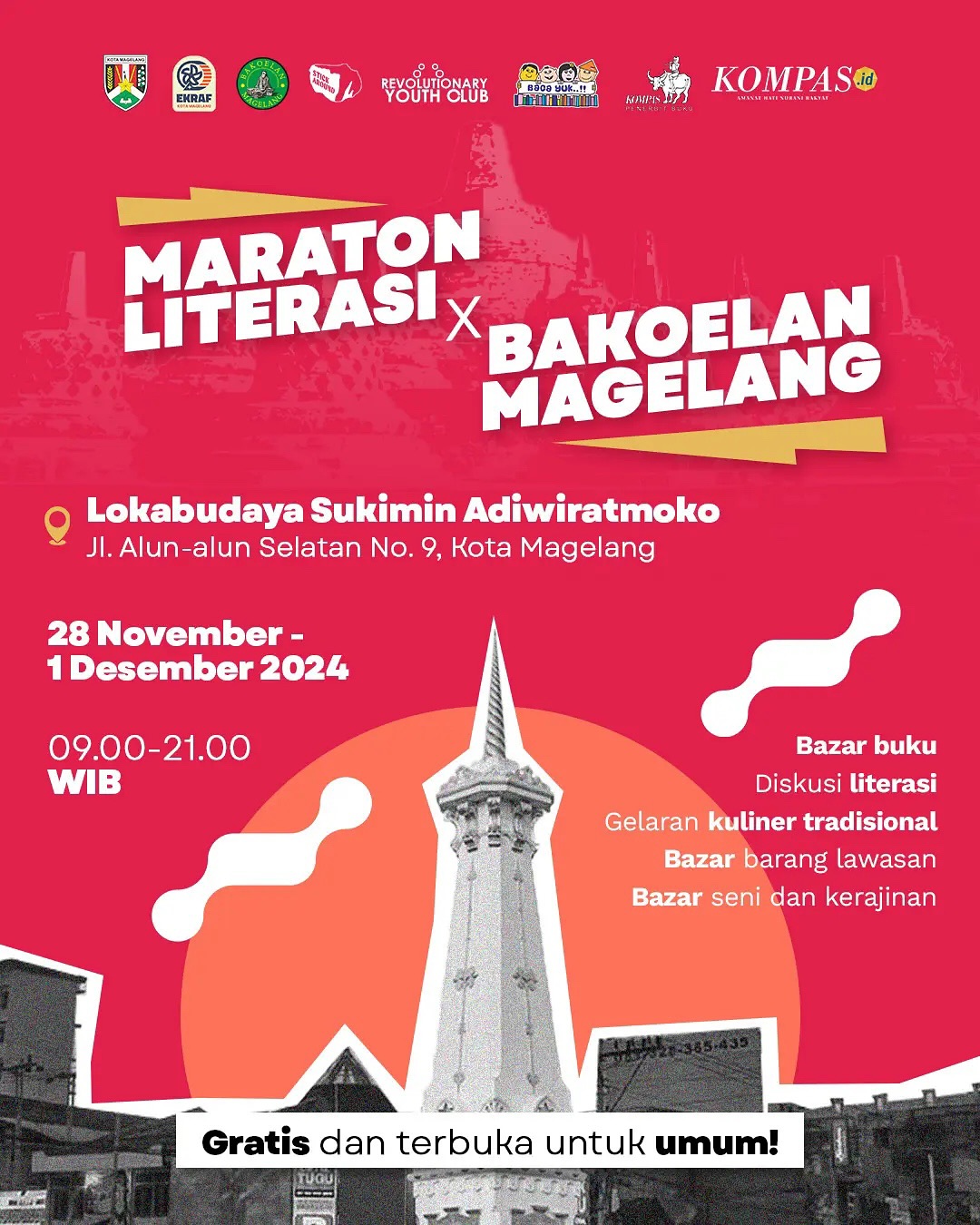 MARATON LITERASI X BAKOELAN MAGELANG