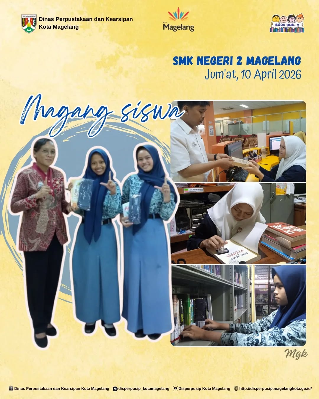 Magang Siswa SMK N 2 Kota Magelang Tahun 2026