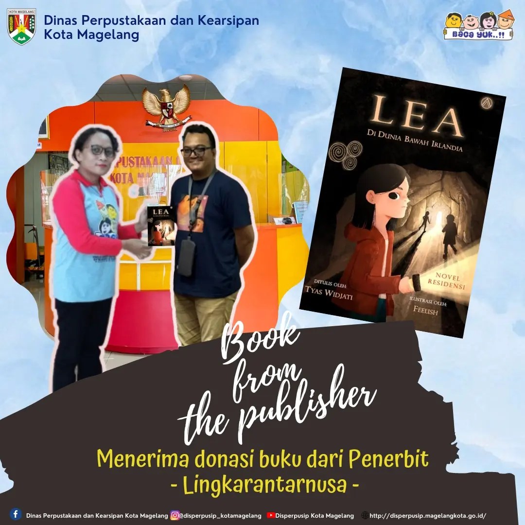 Menerima Donasi Buku Berjudul Lea  dari penerbit Lingkarantarnusa 