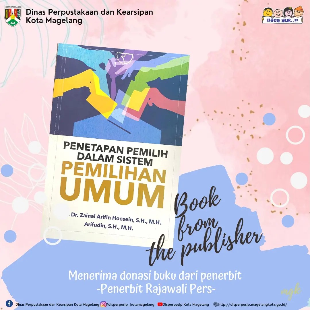 Menerima Donasi Buku dari Penerbit Rajawali Pers 