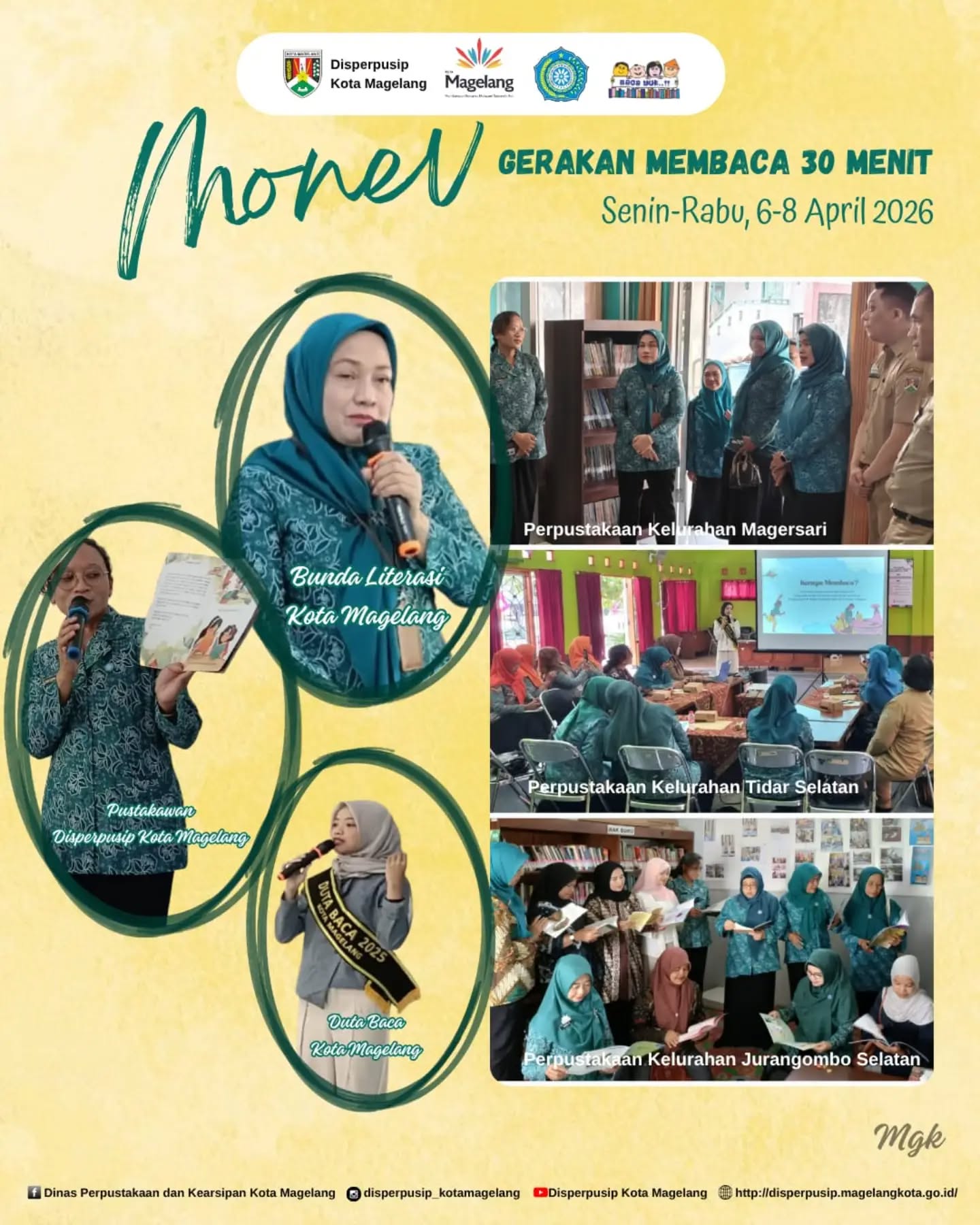 Monev  Gerakan Membaca 30 Menit