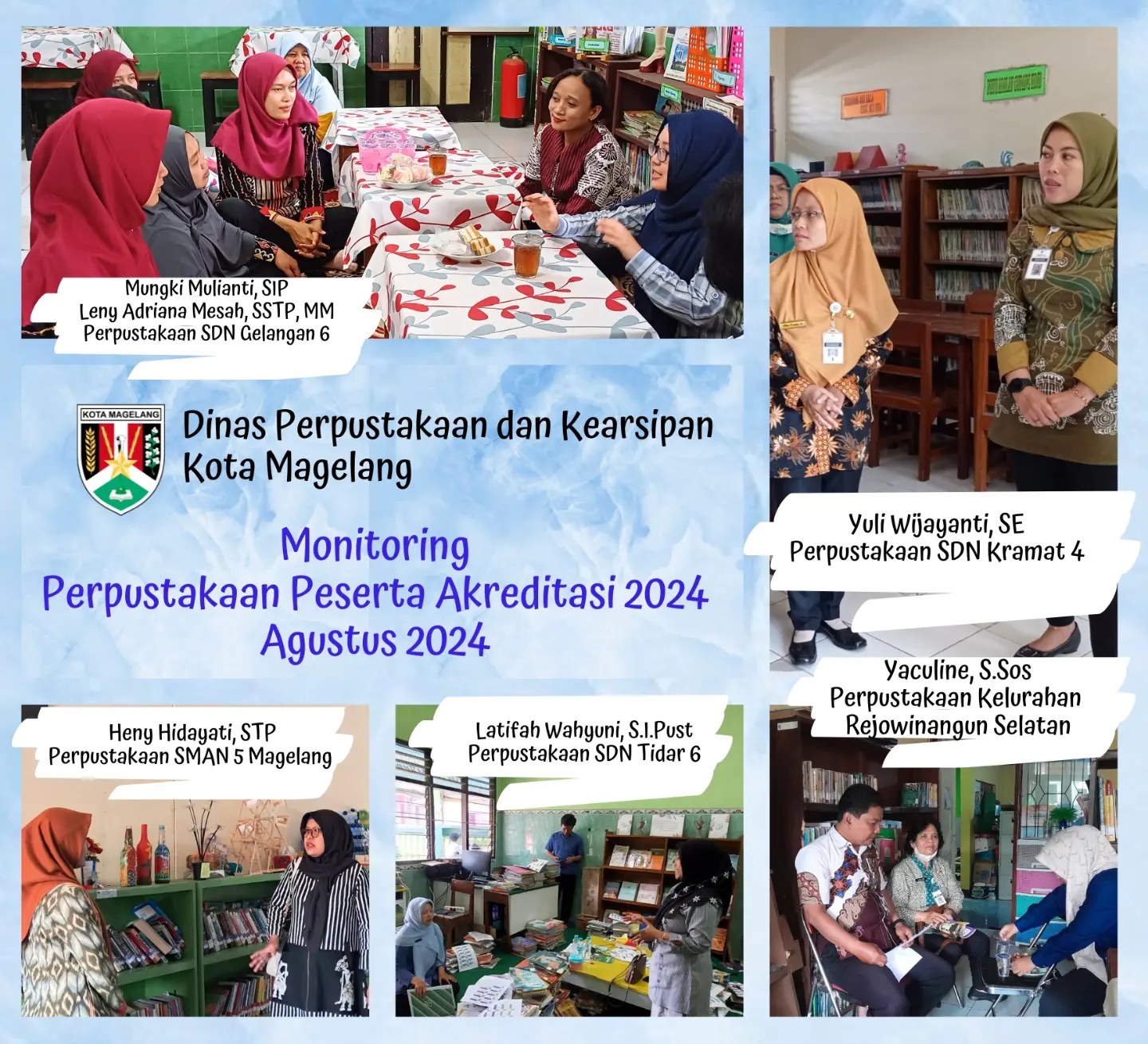 Monitoring Perpustakaan Peserta Akreditasi 2024 Agustus 2024