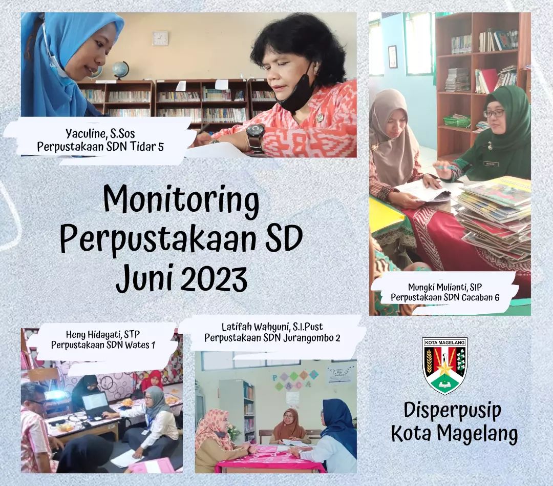 Monitoring Perpustakaan SD Juni 2023