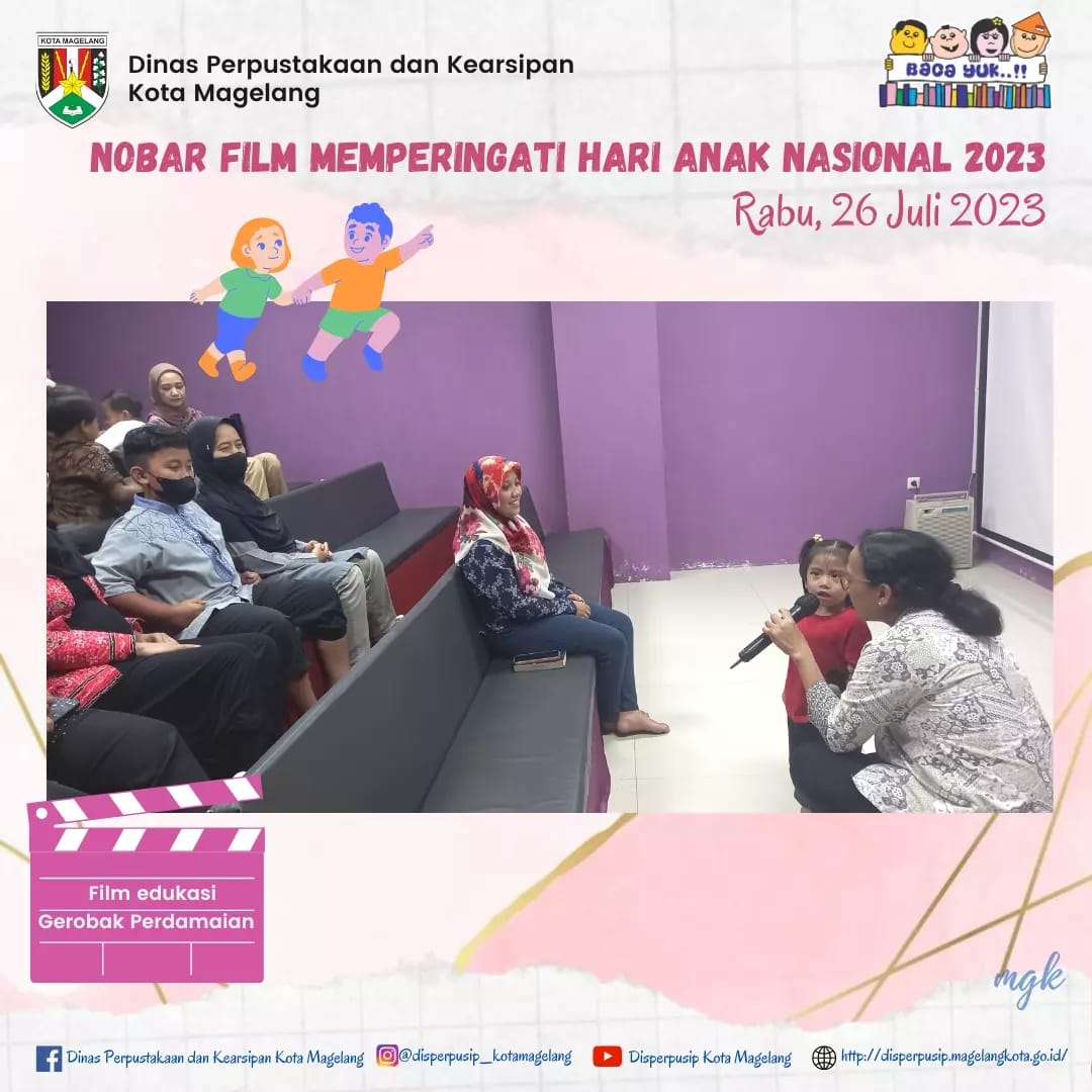 Nobar Film Memperingati Hari Anak Nasional 2023