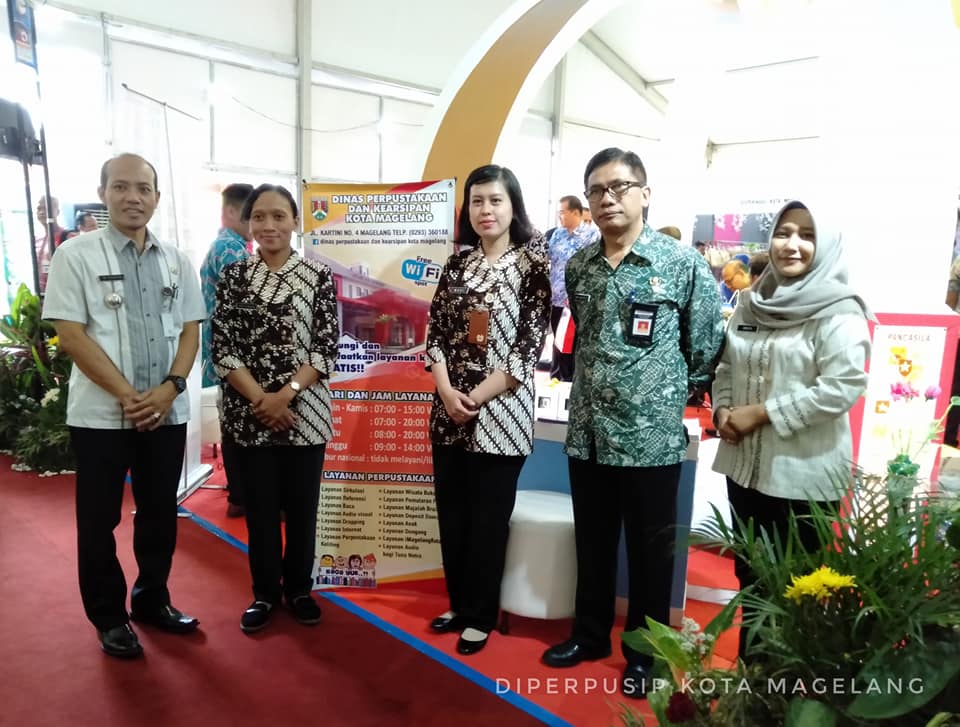 Partisipasi DISPERPUSIP di Magelang Fair 2019