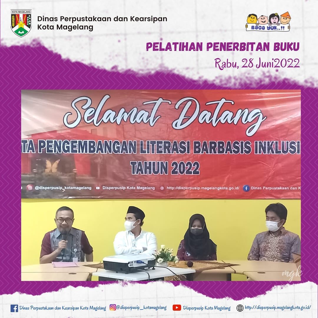 Pelatihan Penerbitan Buku 2022