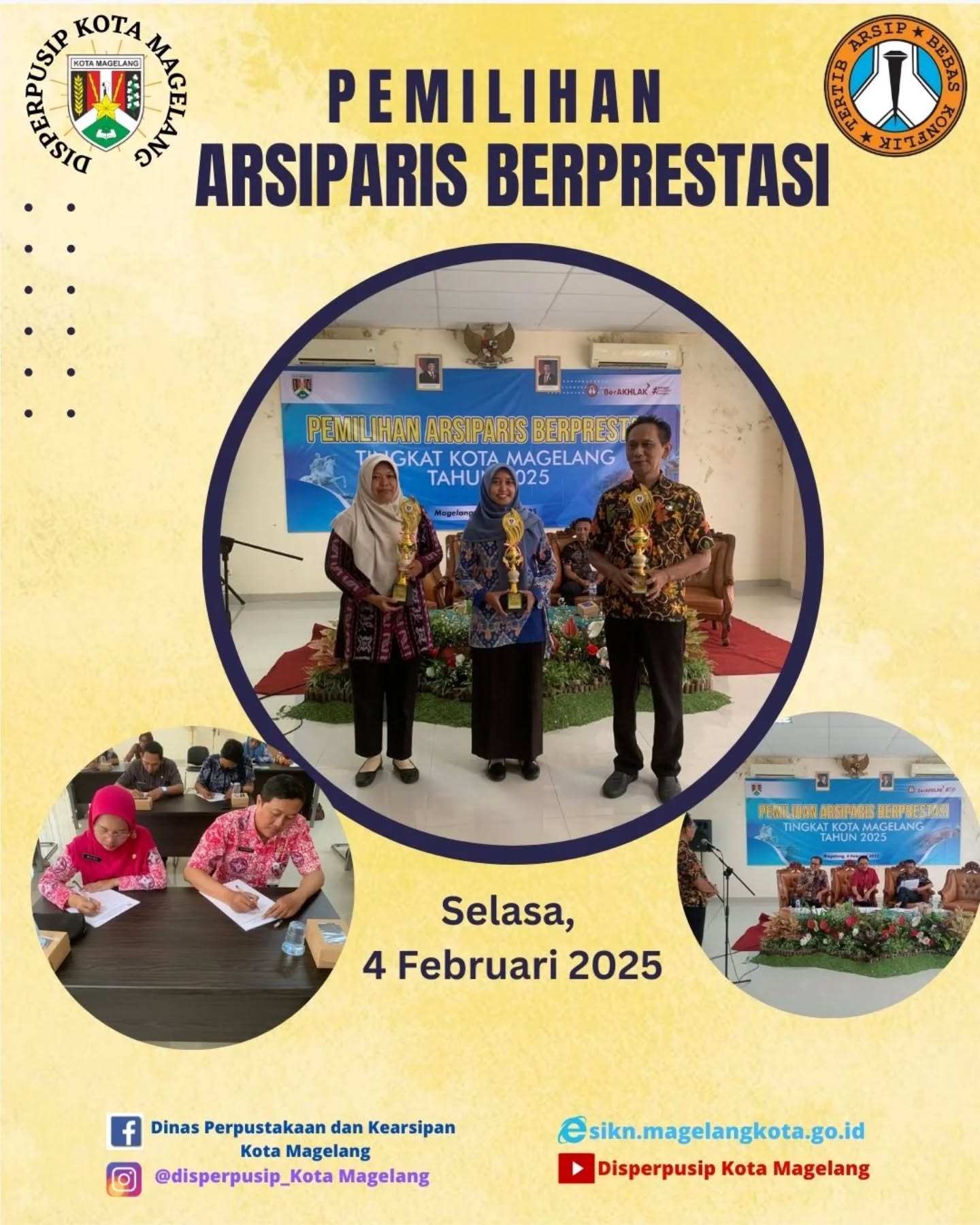 Pemilihan Arsiparis Berprestasi Tahun 2025