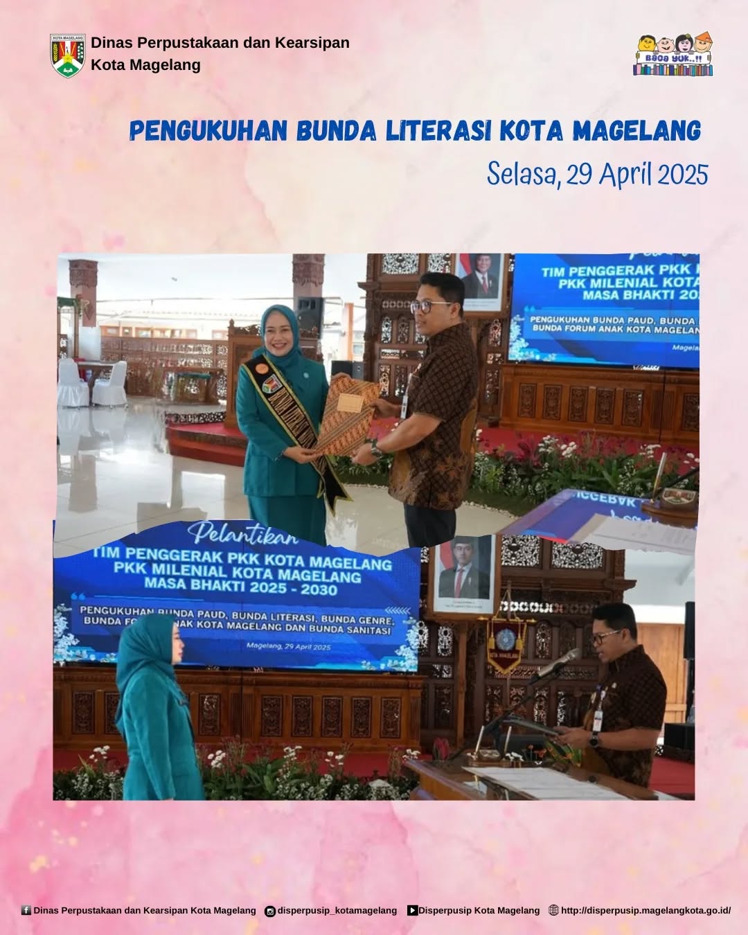 Pengukuhan Bunda Literasi Tahun 2025