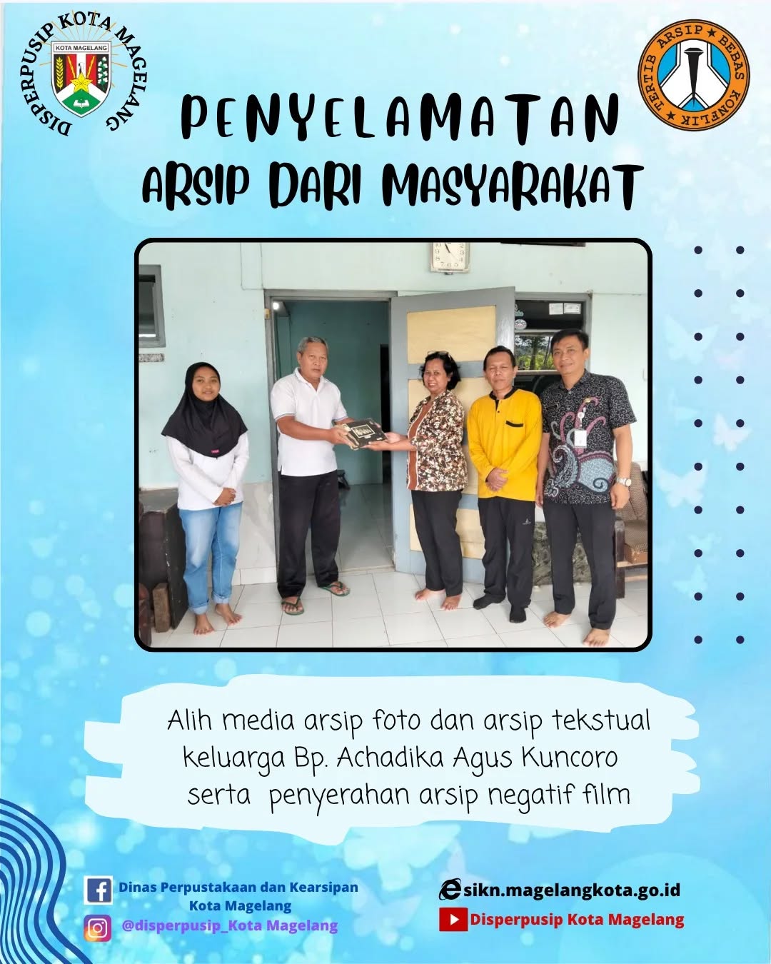 Penyelamatan Arsip dari Masyarakat