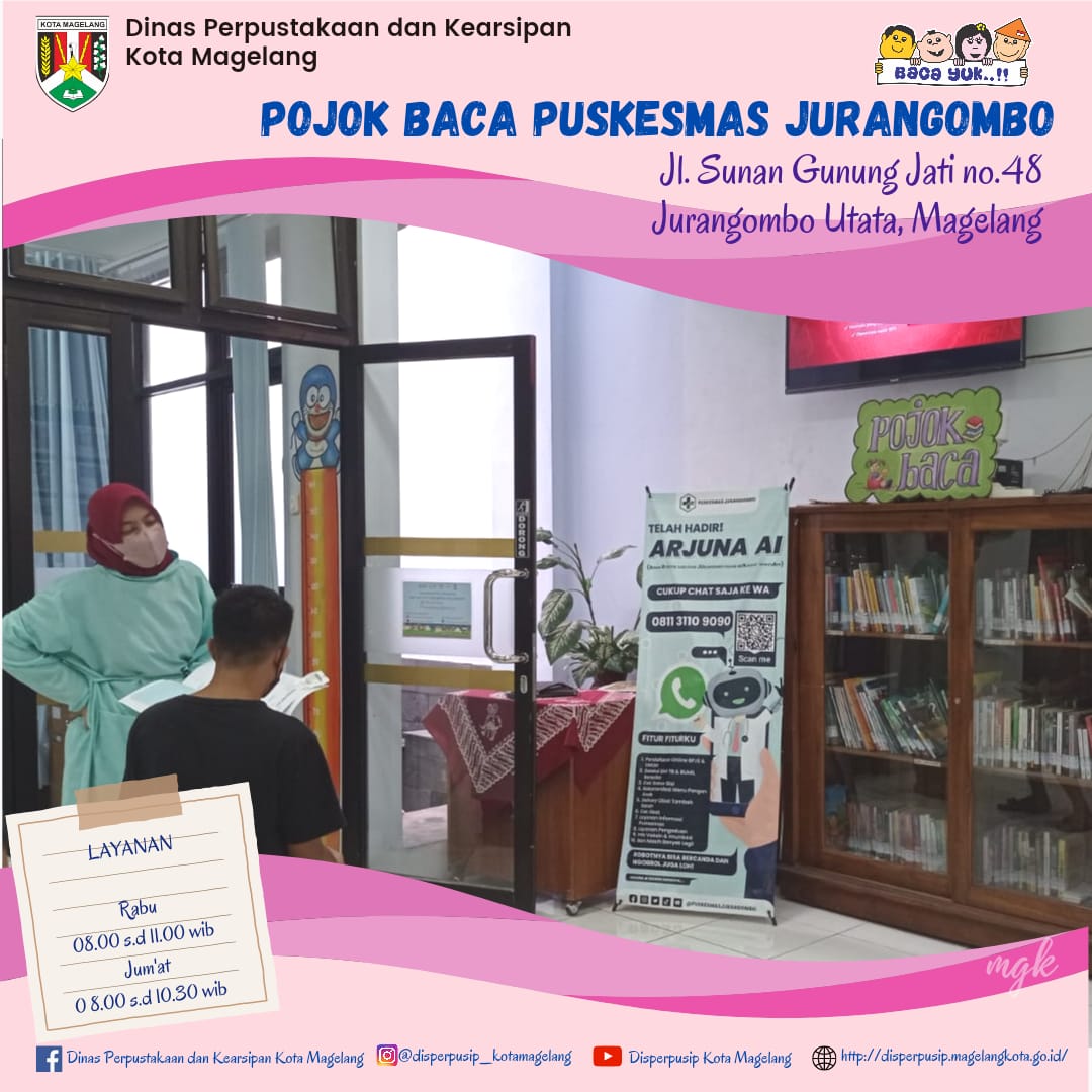 Pojok Baca Puskesmas Jurangombo